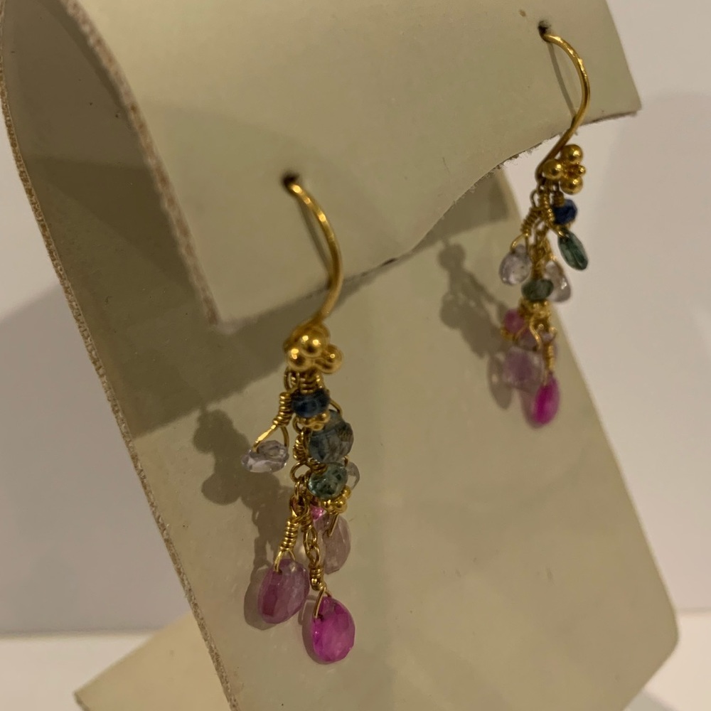 22 karat gold Laura Gibson earring